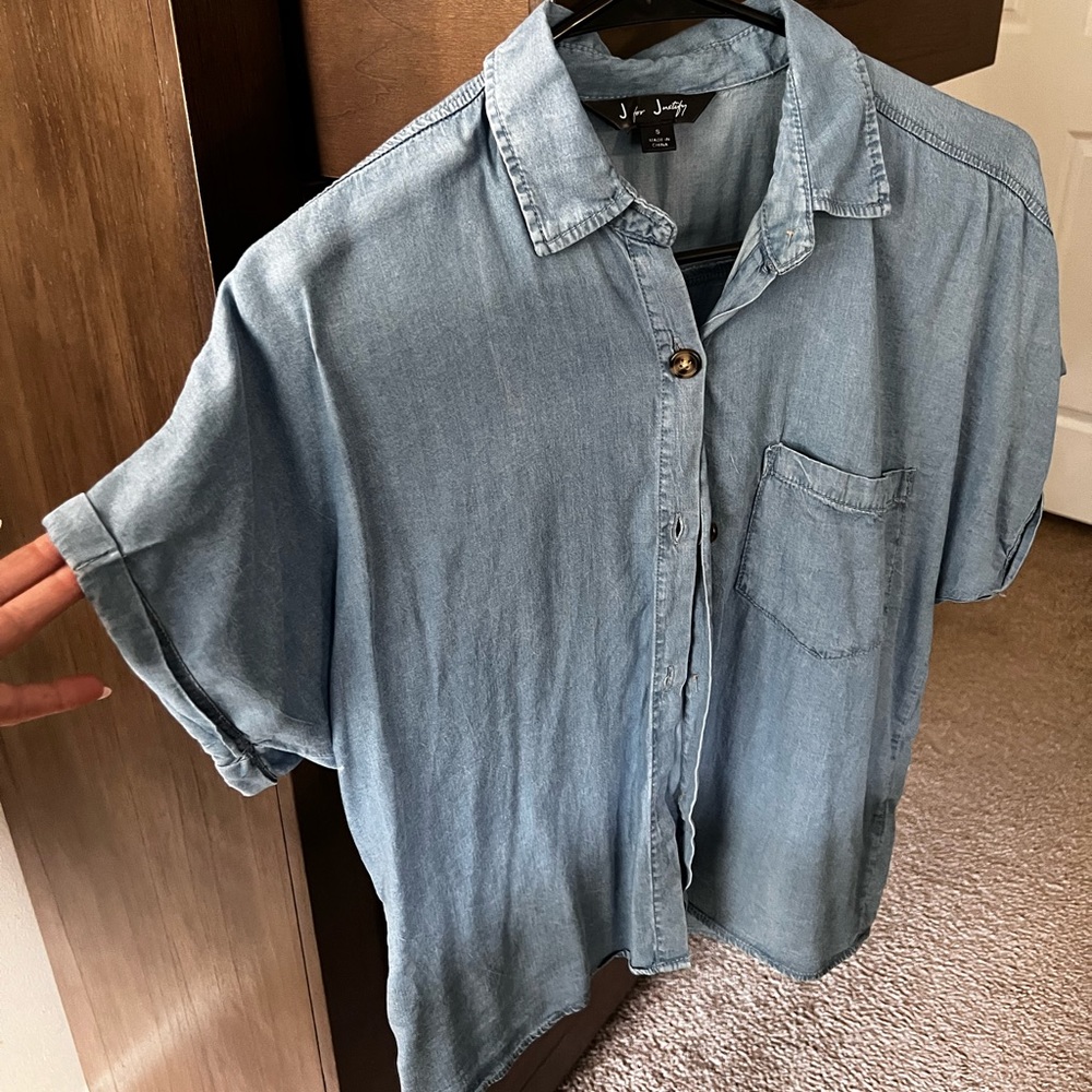 Vintage blue top